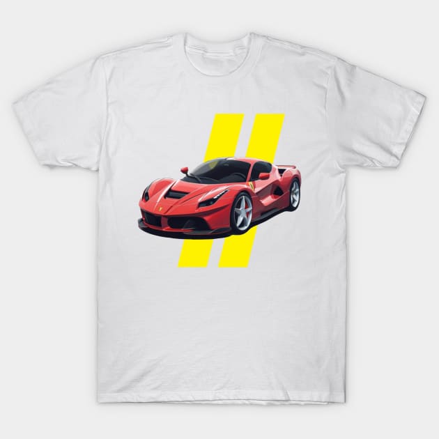 Ferrari la Ferrari Legendary car T-Shirt by Auto-apparel